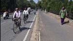 RITES through its survey found that only 9% of Chandigarh opt for walking or cycling for daily commute. (HT File Photo) RITES through its survey found that only 9% of Chandigarh opt for walking or cycling for daily commute. (HT File Photo)