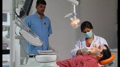 Dentists from the city are reporting a rise in patients coming for routine check-ups. During Covid many patients postponed their visits to dentists. (REPRESENTATIVE IMAGE) Dentists from the city are reporting a rise in patients coming for routine check-ups. During Covid many patients postponed their visits to dentists. (REPRESENTATIVE IMAGE)