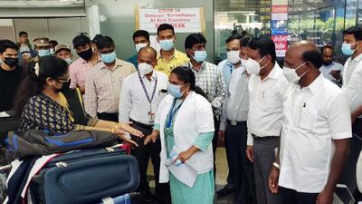 The Centre on Monday advised ‘strict health screening’ of all international passengers on arrival after a second confirmed monkeypox case was reported from the country. (ANI PHOTO.)