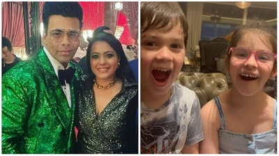 Karan Johar has shared a video of kids Yash and Roohi Johar.