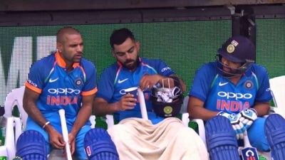 File photo of Shikhar Dhawan, Virat Kohli and Rohit Sharma (Twitter) File photo of Shikhar Dhawan, Virat Kohli and Rohit Sharma (Twitter)