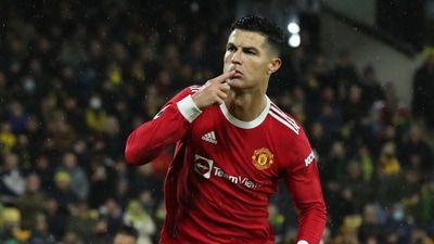 Manchester United's Cristiano Ronaldo&nbsp; (REUTERS)