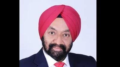 Rajya Sabha MP Vikramjit Singh Sahney who had been nominated by the Aam Aadmi Party (AAP), announced to launch a ‘Punjab Education Fund’, for which the total amount comes to around  ₹32 lakh per year and about  ₹2 crore for a tenure of six years. (HT File)