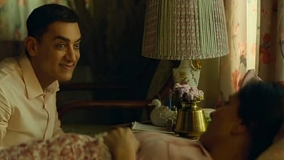 Still images from Aamir Khan and Kareena Kapoor starrer-Laal Singh Chaddha song Kahani.