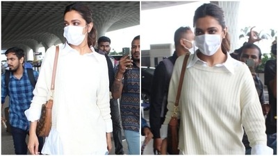 Deepika Padukone shows keeping it simple is the new style trend with latest chic airport look&nbsp; (Instagram)