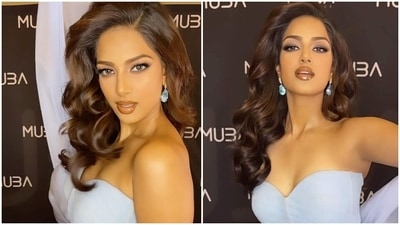 Harnaaz Sandhu in strapless mini dress makes Saisha Shinde go 'My queen', you cannot miss her glamorous video (Instagram) Harnaaz Sandhu in strapless mini dress makes Saisha Shinde go 'My queen', you cannot miss her glamorous video (Instagram)