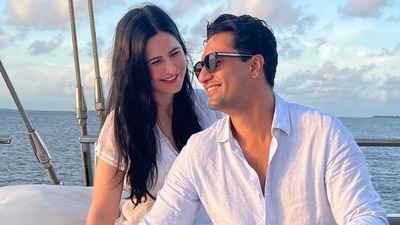 Loved Katrina Kaif's white cut-out dress for celebrating birthday with Vicky Kaushal in Maldives? It costs ₹47k (Instagram) Loved Katrina Kaif's white cut-out dress for celebrating birthday with Vicky Kaushal in Maldives? It costs ₹47k (Instagram)