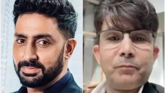 Abhishek Bachchan comments on KRK's tweet. Abhishek Bachchan comments on KRK's tweet.
