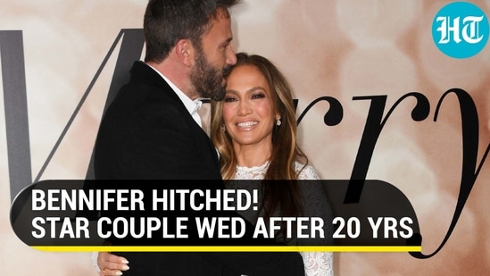 BENNIFER HITCHED! STAR COUPLE WED AFTER 20 YRS