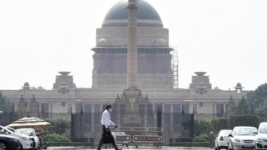 A file photo of the Rashtrapati Bhawan,(Arvind Yadav/HT PHOTO)