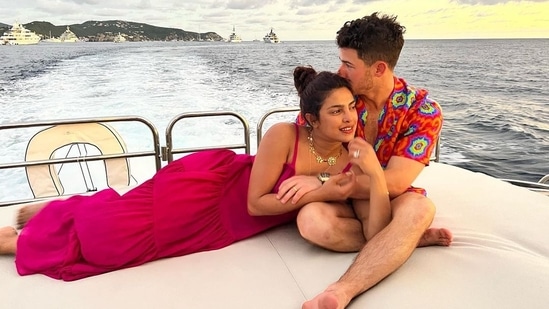 Priyanka Chopra rang in the new year by sharing one of her best pictures with Nick Jonas. The couple spent time on a yacht as they welcomed the year 2022 in the company of each other and a few friends.&nbsp;