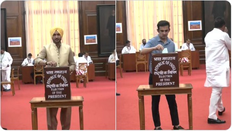 Images shared by news agency ANI. Images shared by news agency ANI.