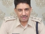 Haryana Police DSP Surender Singh, who died while trying to stop a dump truck allegedly involved in illegal mining, run over (Haryana Police) Haryana Police DSP Surender Singh, who died while trying to stop a dump truck allegedly involved in illegal mining, run over (Haryana Police)