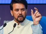 Union information and broadcasting minister Anurag Thakur.(PTI) Union information and broadcasting minister Anurag Thakur.(PTI)
