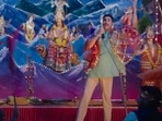 Akshay Kumar in a still from Raksha Bandhan song Done Kar Do. Akshay Kumar in a still from Raksha Bandhan song Done Kar Do.