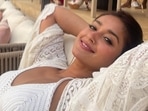 Ileana D'Cruz enjoys beach holiday in the Maldives with a stunning bare-face selfie in printed bikini (Instagram) Ileana D'Cruz enjoys beach holiday in the Maldives with a stunning bare-face selfie in printed bikini (Instagram)