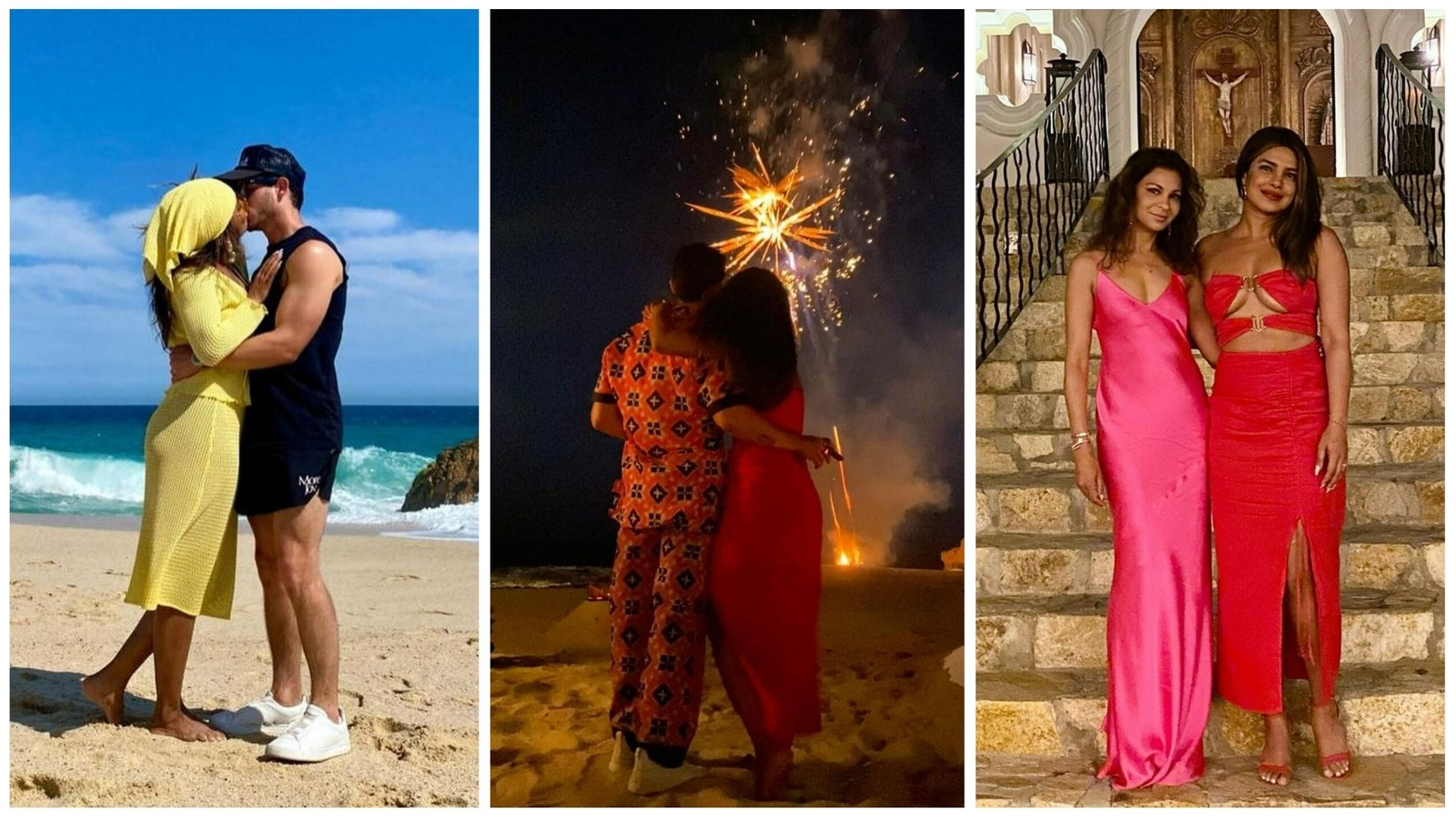 You are currently viewing Priyanka Chopra opts for a bold birthday dress; Nick Jonas, friends share pics