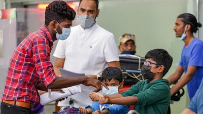 Dakshina Kannada district administration on Tuesday ordered 35 people, including passengers and Mangaluru airport staff, who had come in contact with a monkeypox patient from Kerala, to remain in isolation. (PTI) Dakshina Kannada district administration on Tuesday ordered 35 people, including passengers and Mangaluru airport staff, who had come in contact with a monkeypox patient from Kerala, to remain in isolation. (PTI)