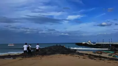 Pondicherry: The waves in Pondicherry go up to 12 feet and last long. The perfect time to visit is between June to January. Serenity Beach has the best waves to surf. (Instagram/@nuk_666) Pondicherry: The waves in Pondicherry go up to 12 feet and last long. The perfect time to visit is between June to January. Serenity Beach has the best waves to surf. (Instagram/@nuk_666)