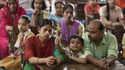 The parent teacher meeting will be organised in the UP government schools from 10am to 12 noon by August third week and specific dates should be informed to the office of special project director by August 5. (Pic for representation) The parent teacher meeting will be organised in the UP government schools from 10am to 12 noon by August third week and specific dates should be informed to the office of special project director by August 5. (Pic for representation)