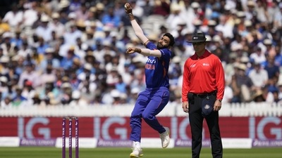 Jasprit Bumrah in action for Team India. (AP) Jasprit Bumrah in action for Team India. (AP)