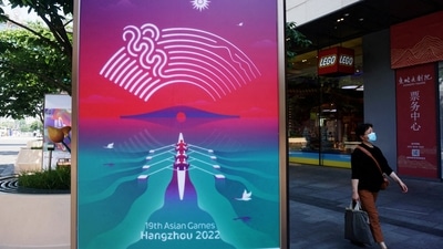 The governing body thanked the Chinese organisers and the government “for their hard work in preparing for the Games during the pandemic” (REUTERS)
