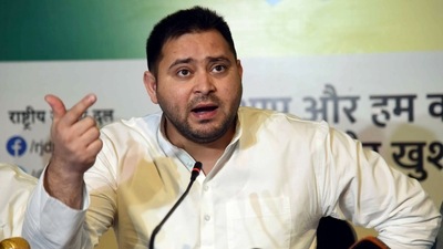Rashtriya Janata Dal (RJD) leader Tejashwi Yadav. (ANI)
