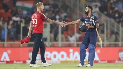 Ben Stokes and Virat Kohli (getty images)