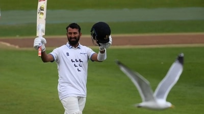 Pujara has been one of the most prolific run scorers in the County Championship this season. (Getty Images) Pujara has been one of the most prolific run scorers in the County Championship this season. (Getty Images)