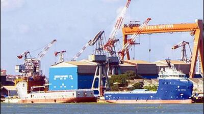 Ships anchored at the Cochin Shipyard in Kerala. (File Photo) Ships anchored at the Cochin Shipyard in Kerala. (File Photo)