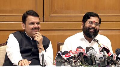 Maharashtra chief minister Eknath Shinde and deputy chief minister Devendra Fadnavis. (ANI) Maharashtra chief minister Eknath Shinde and deputy chief minister Devendra Fadnavis. (ANI)