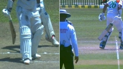 Imam-ul-Haq dismissed by the barest of margins Imam-ul-Haq dismissed by the barest of margins