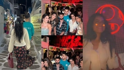 Nysa Devgan is currently in Greece with her friends. Nysa Devgan is currently in Greece with her friends.