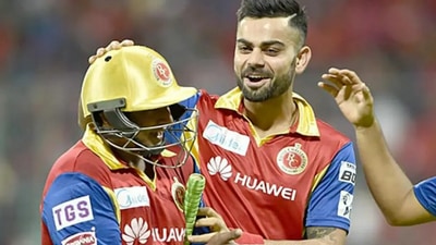 Sarfaraz Khan with Virat Kohli