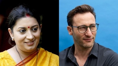 Smriti Irani posted a video on Instagram that shows Simon Sinek giving an insightful explanation about why one should learn to speak last. (Raj K Raj/HT Photo and Twitter/@simonsinek) Smriti Irani posted a video on Instagram that shows Simon Sinek giving an insightful explanation about why one should learn to speak last. (Raj K Raj/HT Photo and Twitter/@simonsinek)