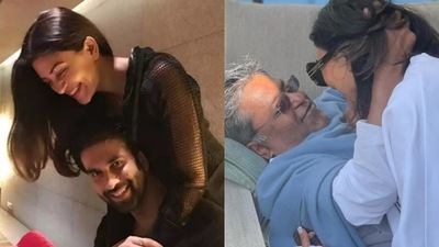 Sushmita Sen's brother Rajeev Sen reacted to troll calling her ‘gold digger.' Sushmita Sen's brother Rajeev Sen reacted to troll calling her ‘gold digger.'