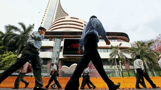 The BSE Sensex, NSE Nifty open in red on Tuesday.&nbsp;(MINT_PRINT)