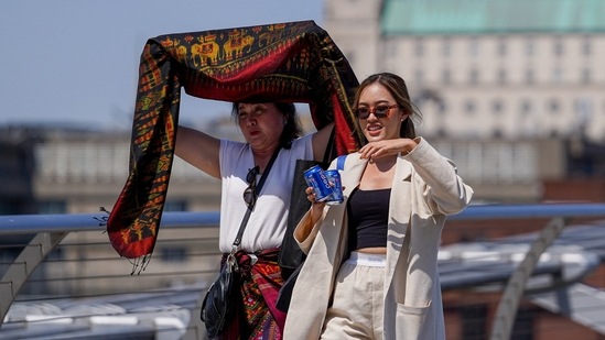 Britain was heading for its highest temperatures on record and firefighters battled blazes across southern Europe as a heatwave sent people hunting for shade and compounded fears about climate change. The government triggered a "national emergency" alert. British train companies have cancelled services and schools have also been closed as officials urged the public to stay home.&nbsp;(REUTERS)