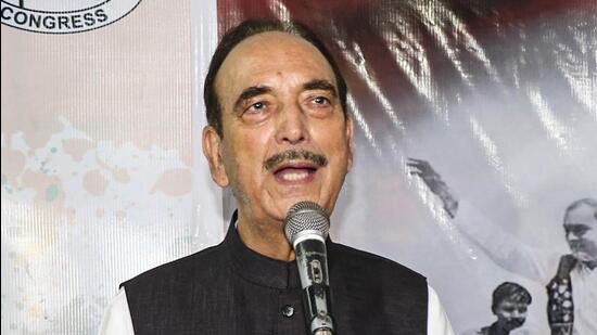 Azad likely to be face of Congress' election campaign in J&K - Hindustan  Times