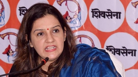 File Photo:Shiv Sena MP Priyanka Chaturvedi (Photo by Santosh Kumar/ Hindustan Times)