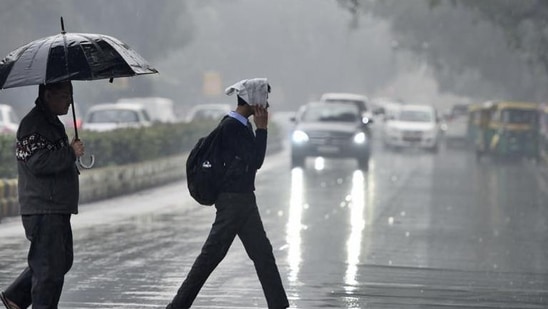 Forecast for Wednesday said Delhi’s maximum temperature is likely to drop down to around 32°C on account of rain activity, while the minimum should be around 28°C. Forecast for Wednesday said Delhi’s maximum temperature is likely to drop down to around 32°C on account of rain activity, while the minimum should be around 28°C.