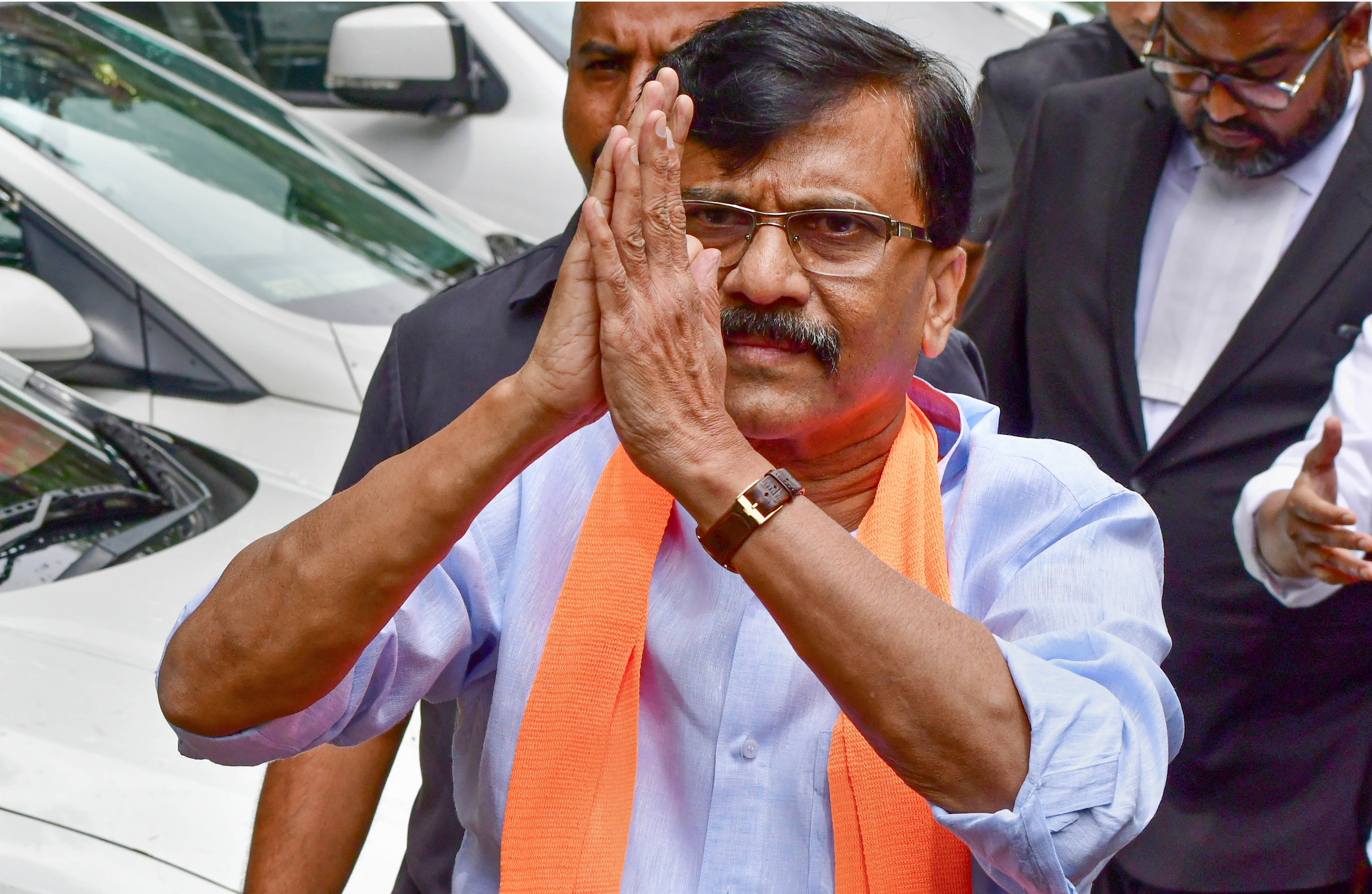 Shiv Sena leader Sanjay Raut, who is the party's Rajya Sabha MP, remains loyal to supremo Uddhav Thackeray amid the political turmoil in Maharashtra.(PTI) Shiv Sena leader Sanjay Raut, who is the party's Rajya Sabha MP, remains loyal to supremo Uddhav Thackeray amid the political turmoil in Maharashtra.(PTI)