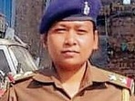 Sub-inspector Sandhya Topno was mowed down when she tried to stop a vehicle that was being tracked from neighbouring Kunti district for checking. (ANI) Sub-inspector Sandhya Topno was mowed down when she tried to stop a vehicle that was being tracked from neighbouring Kunti district for checking. (ANI)