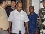 Mishra was arrested under the criminal sections of the Prevention of Money Laundering Act (PMLA) after about eight hours of questioning on Tuesday.(PTI file photo)