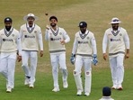 Team India players in action
