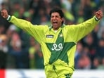 Former Pakistan captain Wasim Akram(Getty Images)