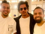 Shah Rukh Khan in London during Dunki shoot. Shah Rukh Khan in London during Dunki shoot.