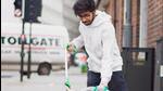 Vivek Gurav believes being in a different country doesn’t change the fact that garbage is an issue and wherever possible, he picks up litter on the streets. (HT PHOTO) Vivek Gurav believes being in a different country doesn’t change the fact that garbage is an issue and wherever possible, he picks up litter on the streets. (HT PHOTO)