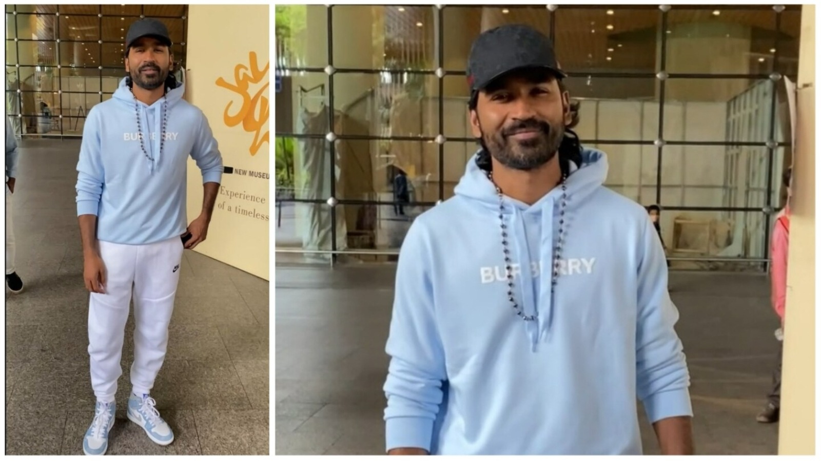 Dhanush reaches Mumbai to join Joe Russo for The Gray Man premiere