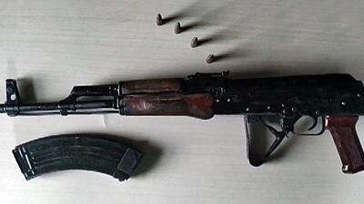 Police said an AK-47 assault rifle was recovered from the policeman’s room in a hotel in Chandigarh on Wednesday morning. (Representative photo)